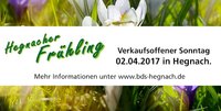 Hegnacher Frühling, BdS, Tag der offenen Tür