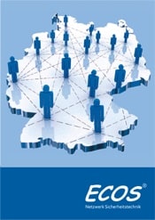 Logo, ECOS, Netzwerk, Sicherheitstechnik, Errichter, Cooperation